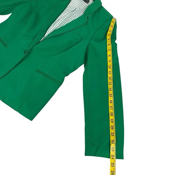 The Limited Blazer Womens Large Green Jacket Office Corpcore Career Boardroom - Picture 14 of 15